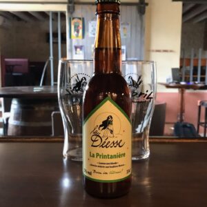 Bouteille de bière la printanière