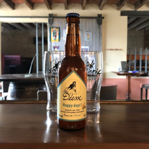 Bouteille de bière La Happy Days