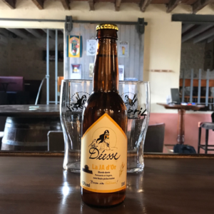 bouteille de bière JA d'OR