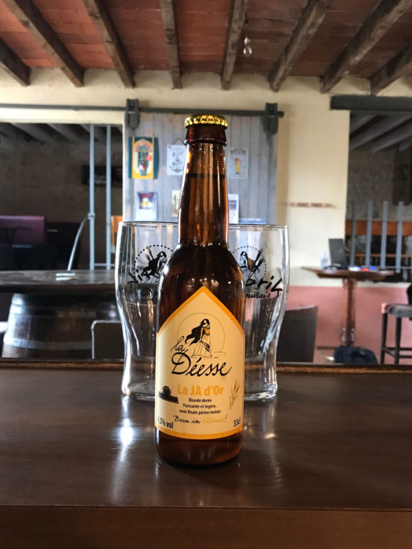bouteille de bière JA d'OR